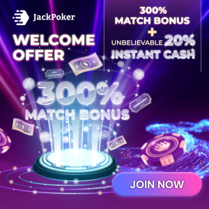 jack poker welcome bonus